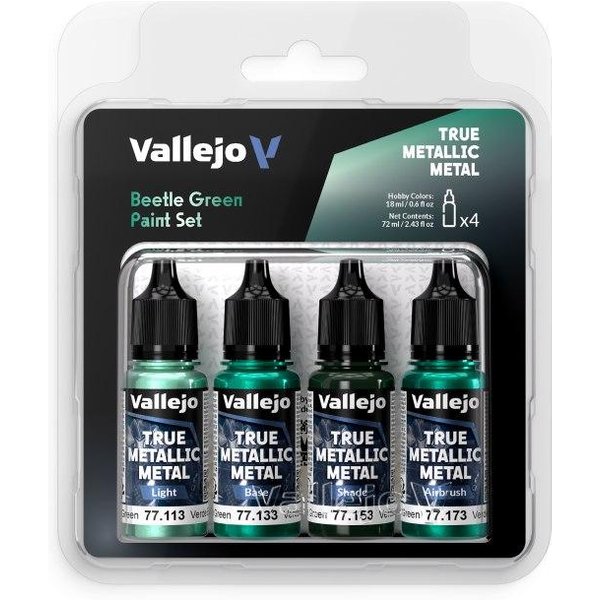 Farb-Set - TMM Beetle Green (4 x 18ml)