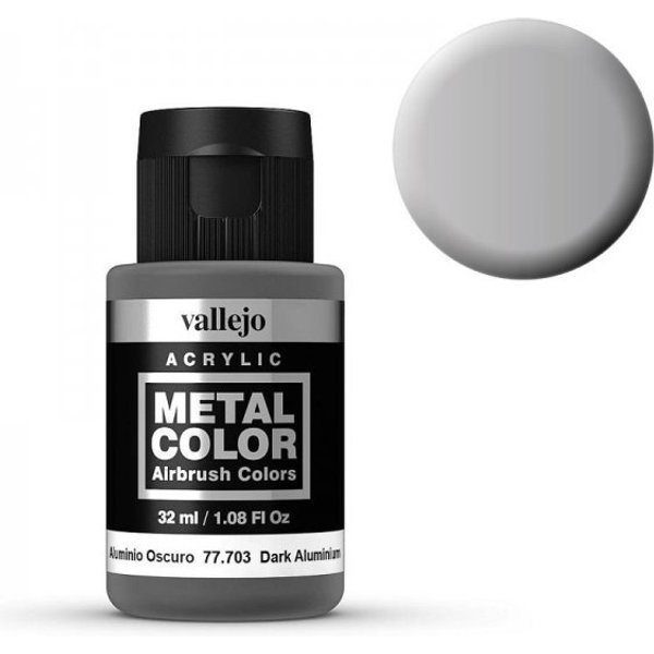 Metal Color 703 - Dunkles Aluminium, 32 ml