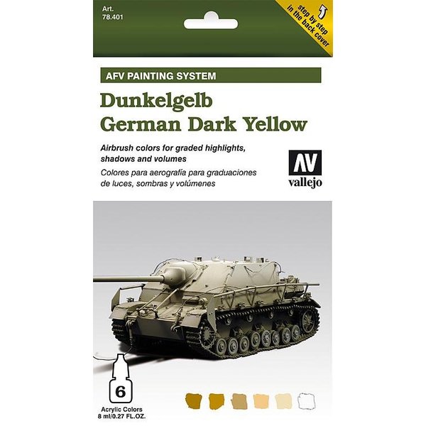AFV Armour Painting System - Dunkelgelb