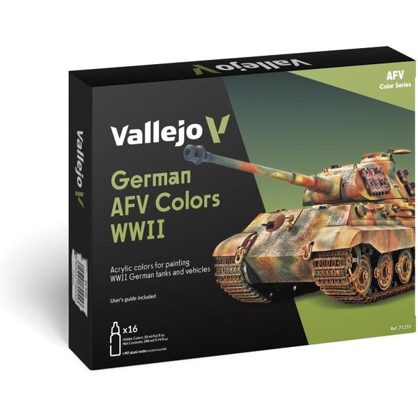 Farb-Set AFV Color WWII - 16 x 18 ml