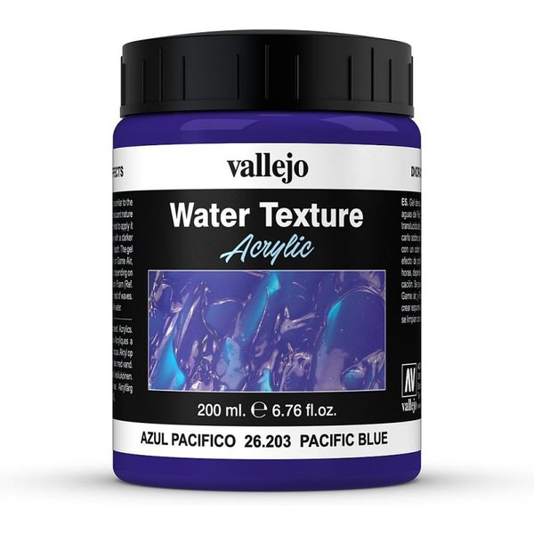 Vallejo Water Effects Pacific Blue (200 ml)