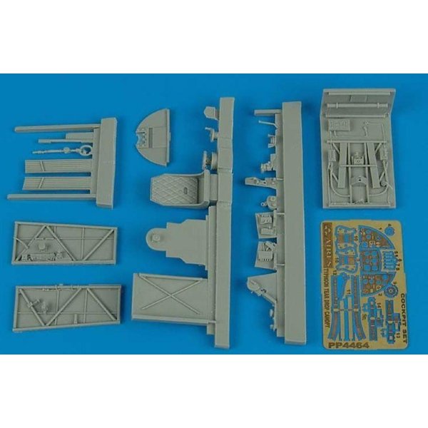 Typhoon Mk.IB tear drop canopy - Cockpit set
