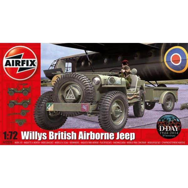 Willys Jeep, Trailer & 6PDR Gun