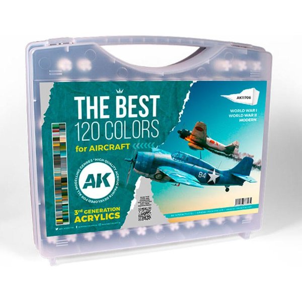 3G PLASTIC BRIEFCASE 120 AIRCRAFT COLORS
