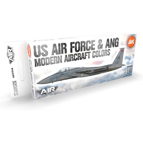 US Air Force & ANG Modern Aircraft Colors SET 3G