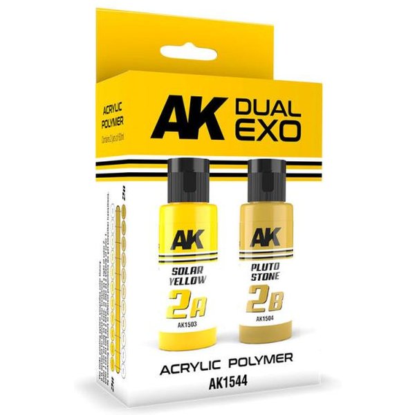 SOLAR YELLOW & PLUTO STONE DUAL EXO Set 2