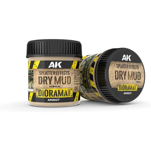 SPLATTER EFFECTS DRY MUD - 100ml (Acrylic)