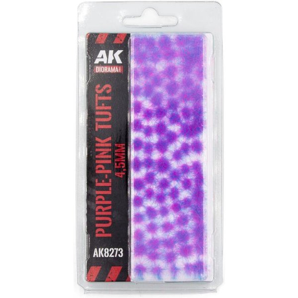 Purple-Pink Tufts - 4,5MM