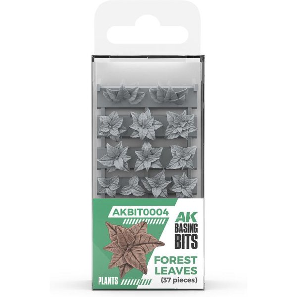 Forest Leaves - Basing Bits - 3D-Druck - 35 Stück