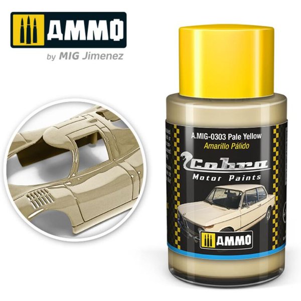 COBRA MOTOR Pale Yellow