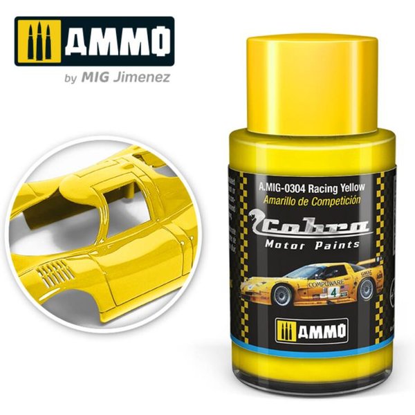 COBRA MOTOR Racing Yellow