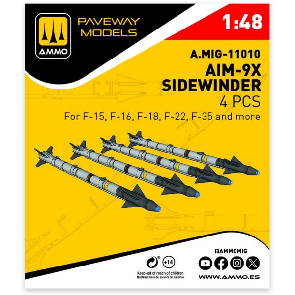 AIM-9X Sidewinder (4 pcs)