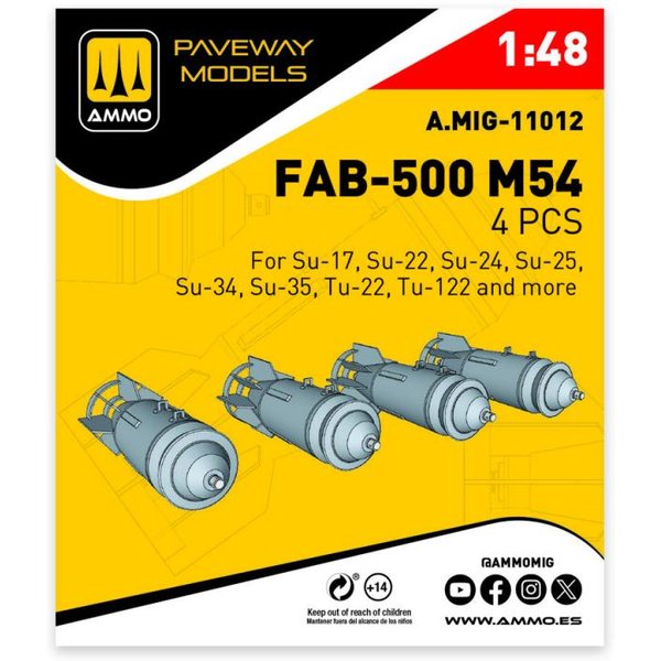 FAB-500 M54 (4 pcs)