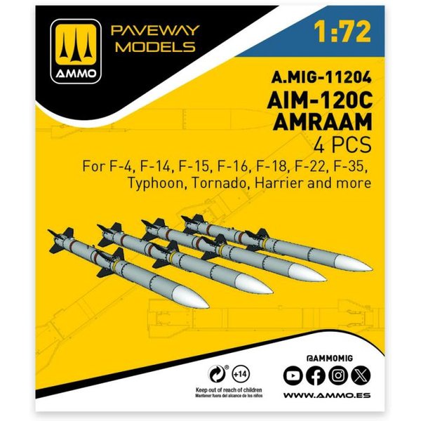 AIM-120C AMRAAM (4 pcs)