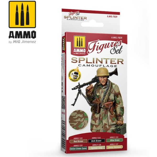 Splinter Camouflage Figures Set