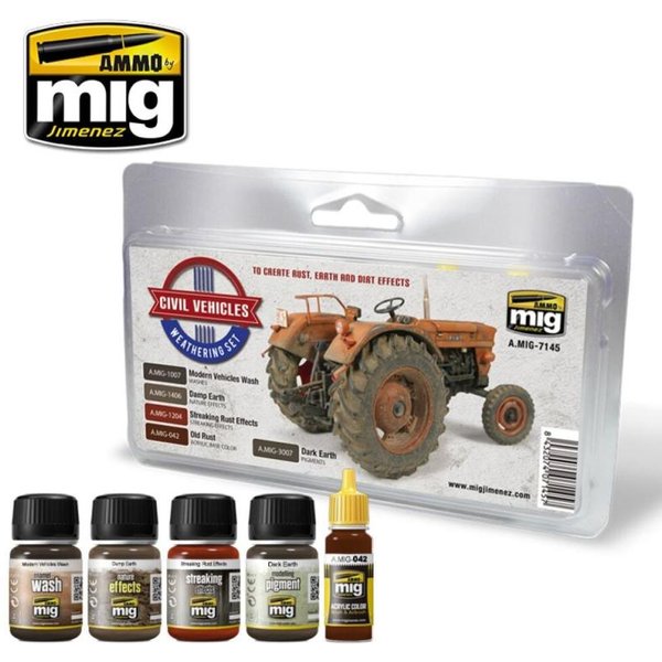 Civil Vehicles Weathering Set