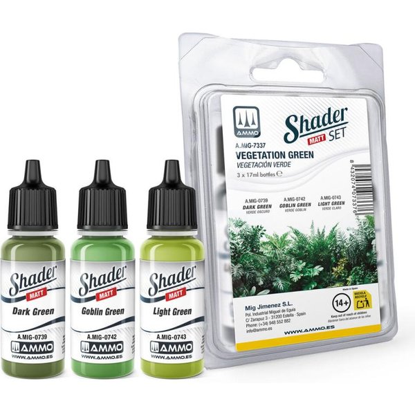 Matt SHADER Set Vegetation Green