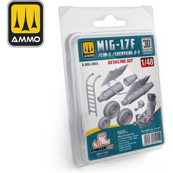 MIG-17F / LIM-5 / SHENYANG J-5 Detailing Set