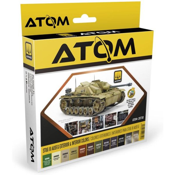 ATOM STUG III Ausf.G Exterior & Interior Colors Set