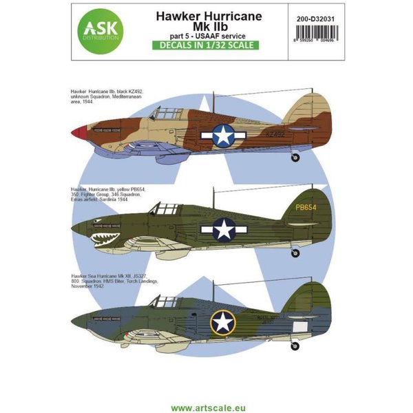 Hawker Hurricane Mk.IIB part 5 - USAAF service