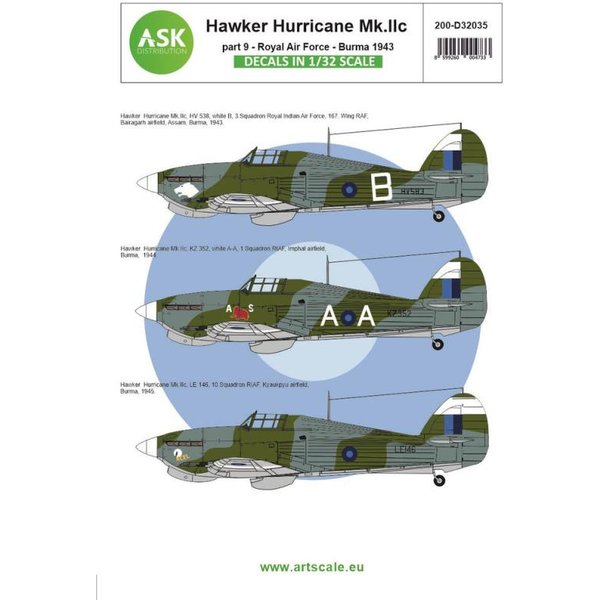Hawker Hurricane Mk.IIc part 9 - Royal Air Force Burma