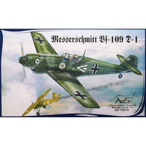 Messerschmitt Bf 109 D-1 WWII German fighter