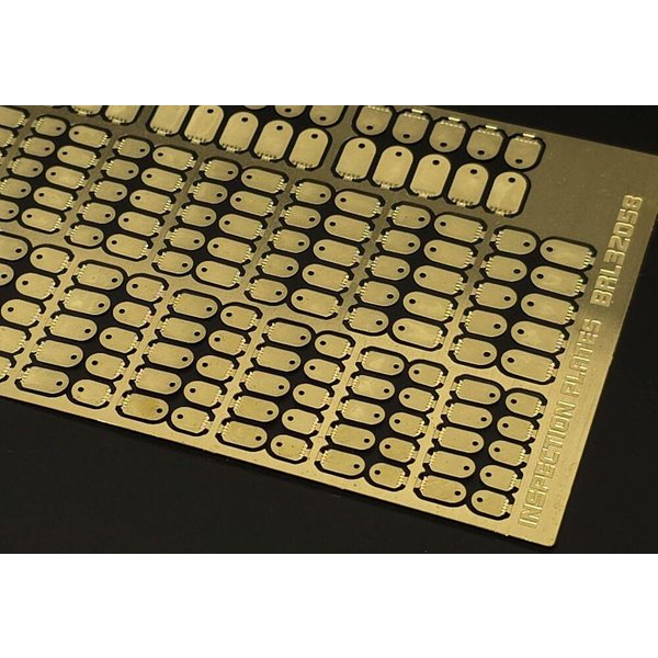 Inspection plates-round rectangular