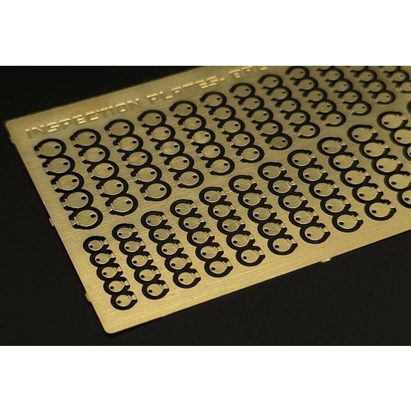 Inspection plates-round circular
