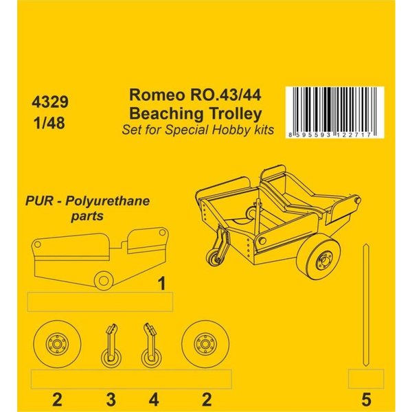 Romeo Ro.43/44 Beaching Trolley