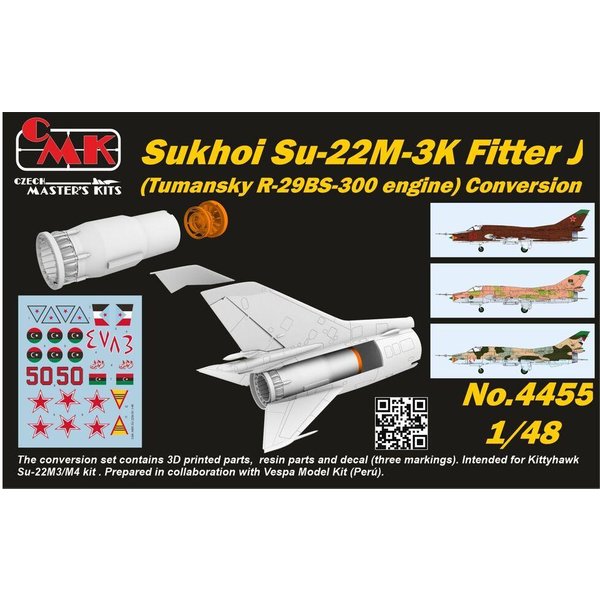 Sukhoi Su-22M-3K Fitter J (Tumansky R-29BS-300 engine) Conversion
