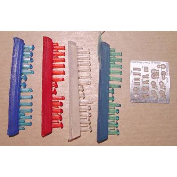 Navigation light - clear, red, blue, green