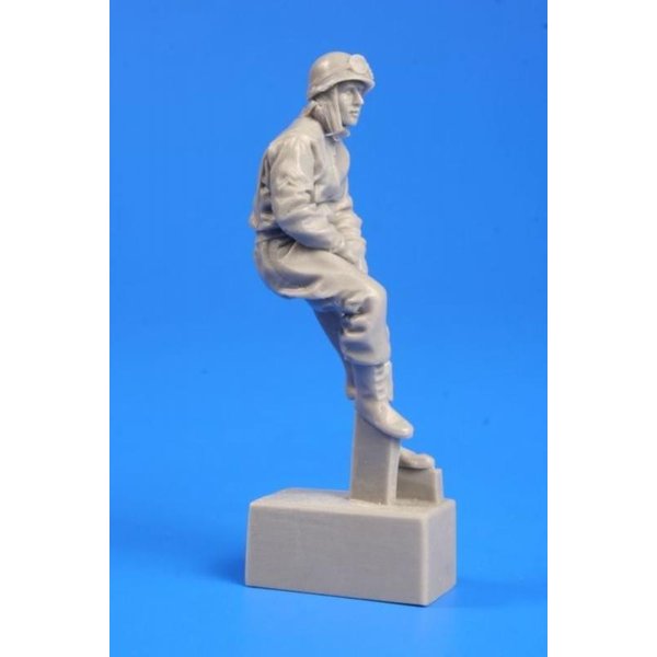 US WWII Tank Commander i.turret, Winter 1944