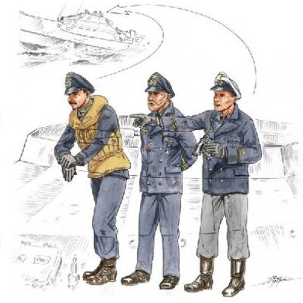 Bridge crew for Schnellboat S-100