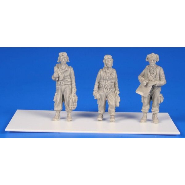 Japanese Army AF Bomber Crew MembersWWII (3 Figuren)