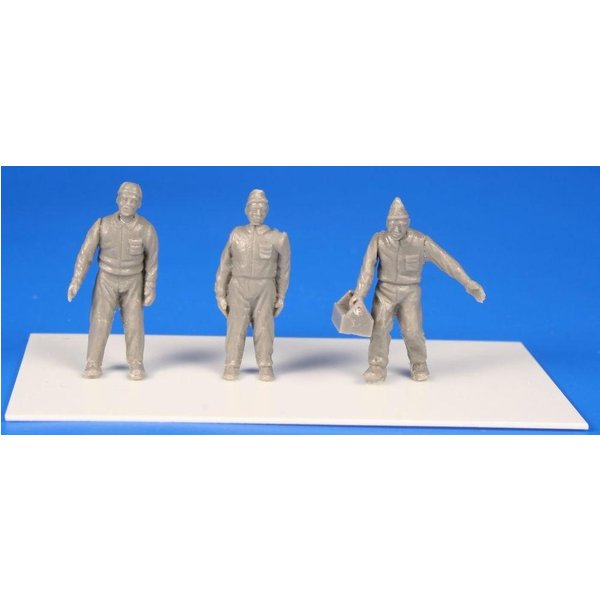Japanese Army AF Mechanics,WWII (3 Figuren)