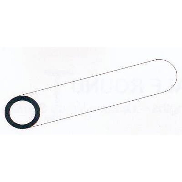 Rundröhre, 35 cm lang, Durchm.9,5 mm - 3/8, 2 Stück