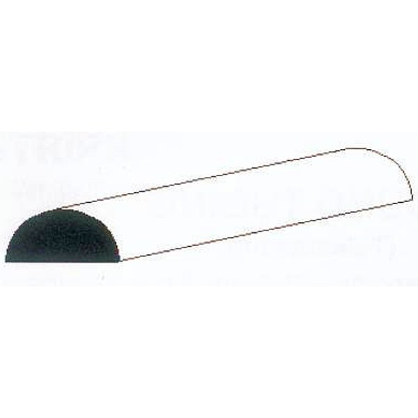 Halbrundstange, 35 cm lang, Durchm. 2,0 mm, 4 Stück