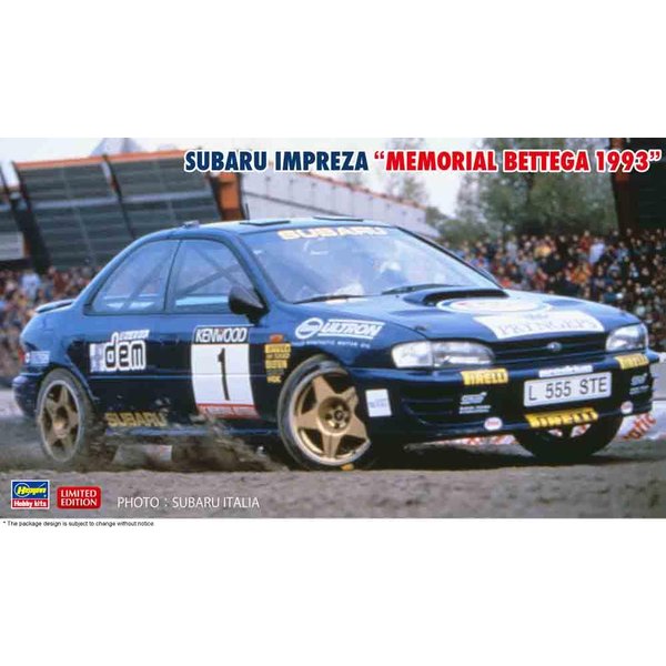 Subaru Impreza Memorial Bettega 1993