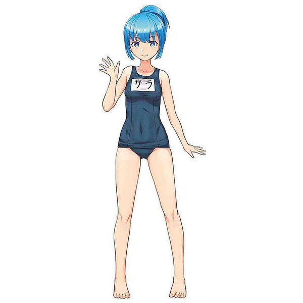 EGG Girls No. 19, Sara Mayuki, Scholl Swimming costume
