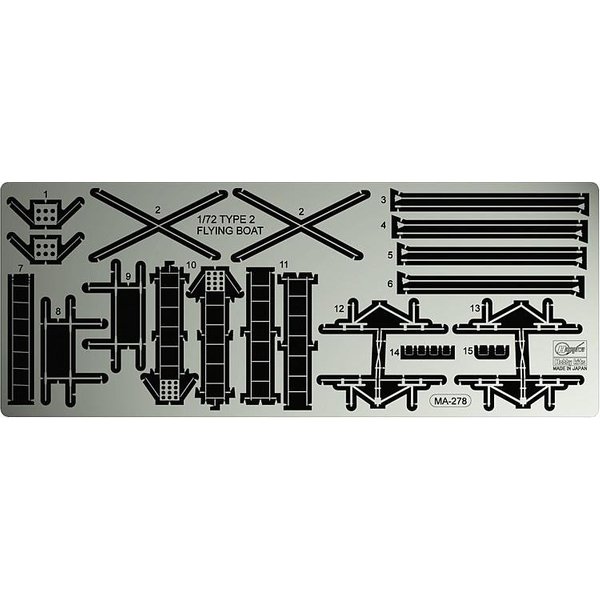 Kawanishi H8K2 Type 2, Photoätzteile