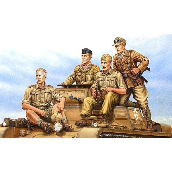 German Tropical Panzer Crew