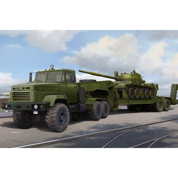 Ukraine KrAZ-6446 Tractor & MAZ/ChMZAP- 5247G Semitrailer