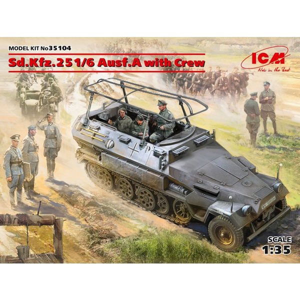 Sd.Kfz.251/6 Ausf.A with Crew, Limited Edition