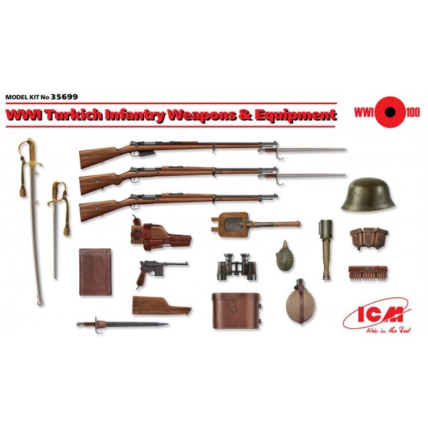 WWI Turkisch Infantry Weapons & Equipment