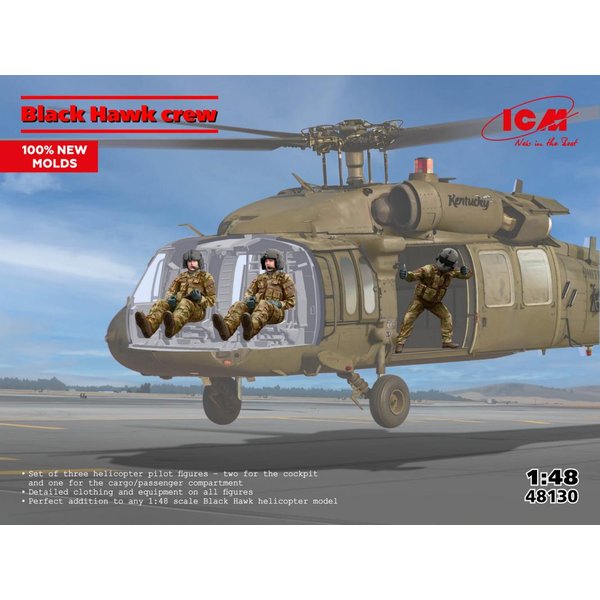 Black Hawk crew (3 figures)