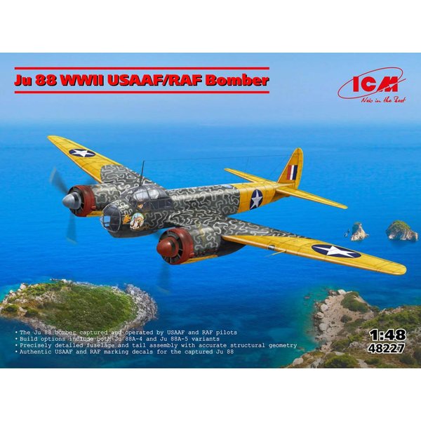 Junkers Ju 88 WWII USAAF/RAF Bomber