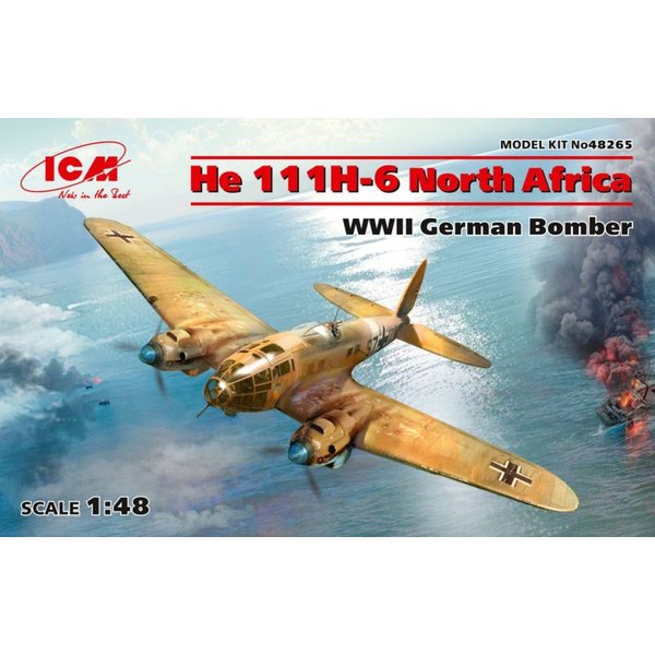 Heinkel He 111 H-6 North Africa - WWII German Bomber - Limited Edition