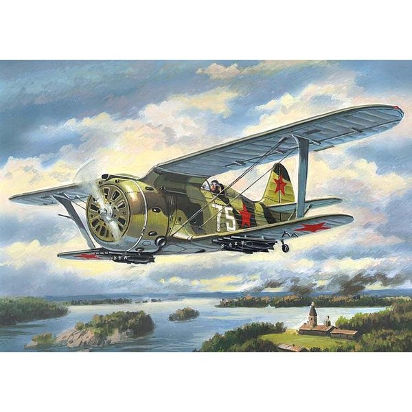 I-153, WWII Soviet Biplane Fighter