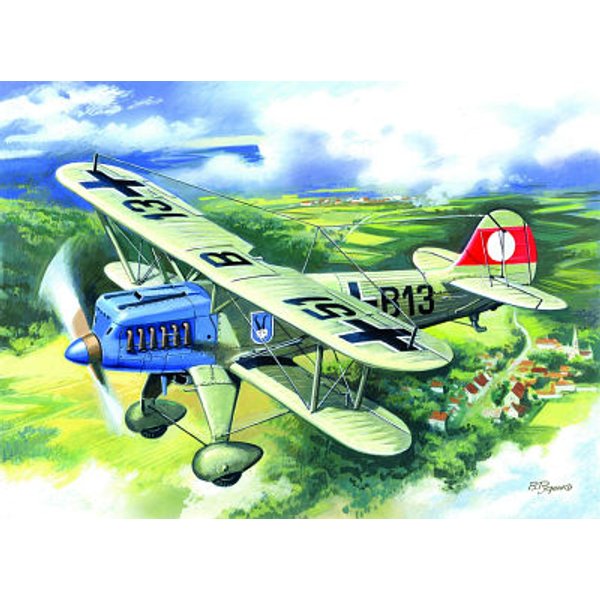 Heinkel He 51 A-1, German Fighter-Biplane