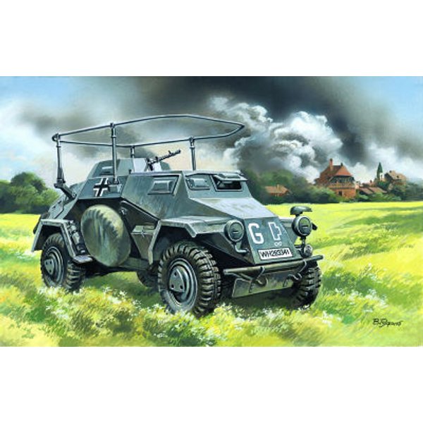 Sd.Kfz. 223 German Radio Communication Vehicle